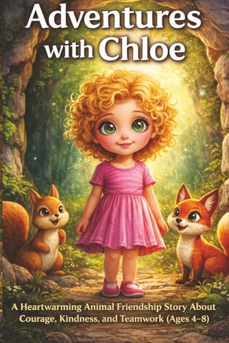 Adventures with Chloe: A heartwarming animal adventure story for kids ages 6–10 about friendship, courage, and magical forest fun. cover