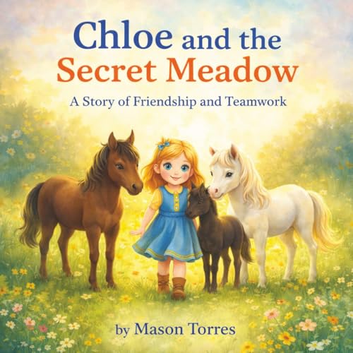 Chloe and the Secret Meadow: A Heartwarming Children’s Story About Friendship, Horses, and Magical Adventures cover